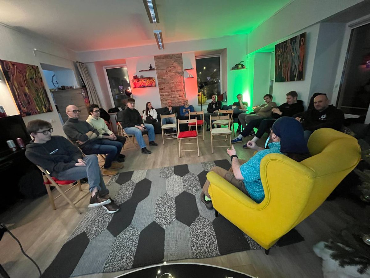 vilniusrb's tweet photo. Thanks to VilniusRB for joining our meetup yesterday! It was awesome! I was especially happy to see new joiners.  
Here are some photos for you — more on our Discord:
https://t.co/dpL09Ukdng https://t.co/jD3c2Q361e