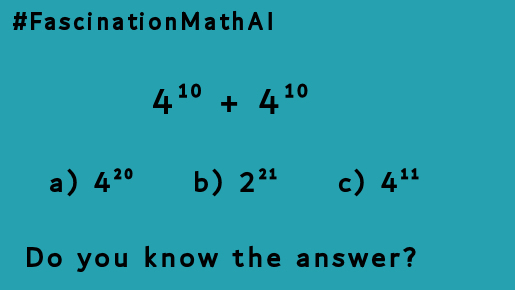 FascinationMath's tweet image. #DailyMathPuzzle #MathIsFun #FacsinationMath