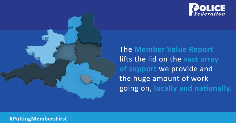 PFEW_HQ's tweet photo. 📢 Today we have launched our Member Value Report, a key step in our strategy, PFEW 2028: One Federation #PuttingMembersFirst.

It highlights the vital work we do locally &amp; nationally to support, represent, &amp; influence for our members.

Read the full report 👇