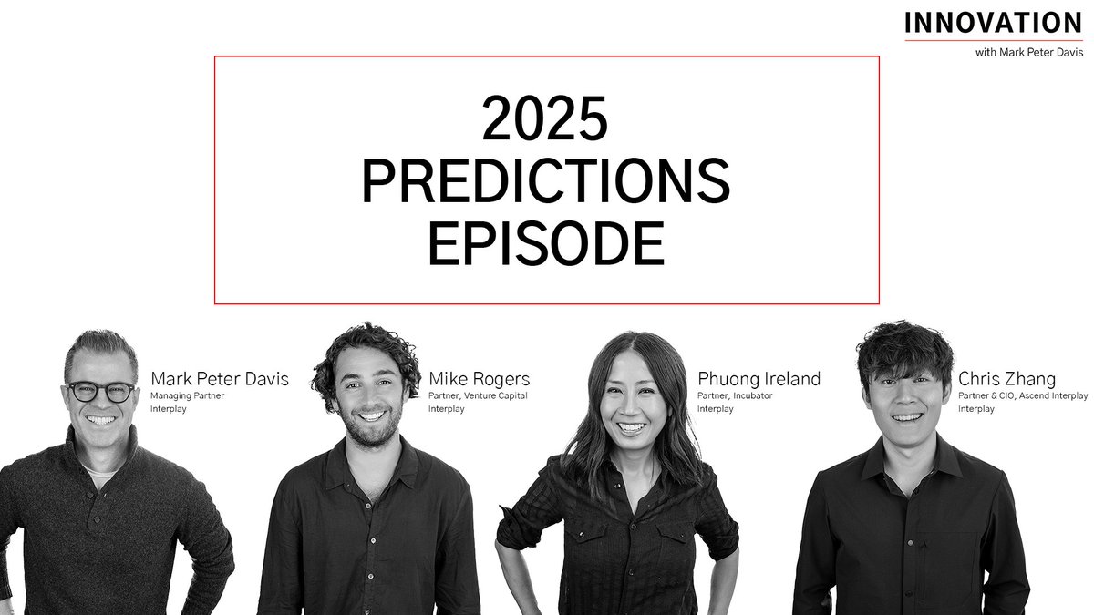 The time of year for reflection is upon us, so in this week’s episode the team and I review our 2024 predictions and dive into bold forecasts for 2025. From the impact of geopolitical shifts to the state of venture capital and global deglobalization trends, we explore what lies