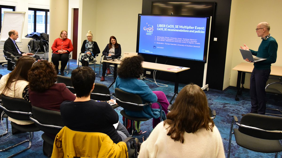 CeOS_SE's tweet image. 🇳🇱 On December 4, @LIBEReurope hosted the final @CeOS_SE Multiplier event in The Hague, the Netherlands. 
The event marked the conclusion of three years of collaboration around #CitizenScience and #OpenScience.
Read more about the event: ceosse-project.eu/citizen-scienc…