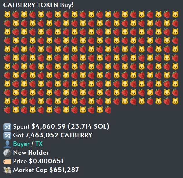 missxyz88's tweet photo. @lynk0x @lynk0x 

smart money know where it  goes!
@CatberryToken def has better liquidity than this! https://t.co/shDA1xH5Jt