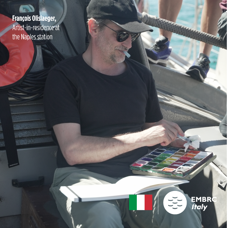 EMBRC_EU's tweet photo. 🎨 How can #art support #science? 

In collaboration with @taraocean_ &amp; our @BIOcean5 project, EMBRC opened its marine stations to artists during the #TREC expedition. 

🔗 see the artworks this inspired

@KristinebergC @UiB @SznDohrn @EMBRC_NO @EMBLtrec @embl