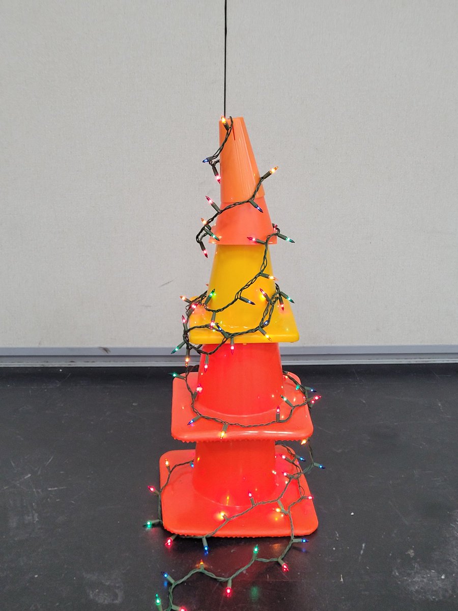 Check out my holiday decor in the gym!!!