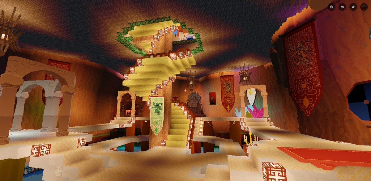 Introducing Elven Tree! 🌳✨ A stunning Voxel masterpiece by our 1st-place winner! 🥇 Hidden gems inspired by Lord of the Rings &amp; Game of Thrones await—ready to explore? 🧙‍♂️⚔️createra.fun/exp/experience…

 #VoxelMap #ElvenTree #Masterpiece