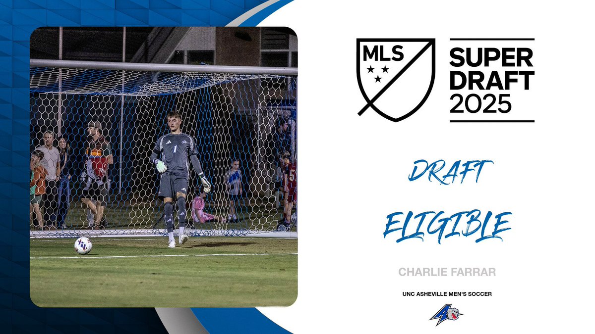 Charlie Farrar has been named to the 2025 <a href="/MLS/">Major League Soccer</a> SuperDraft eligible player list! The draft will take place on Friday beginning at 2 p.m. ET