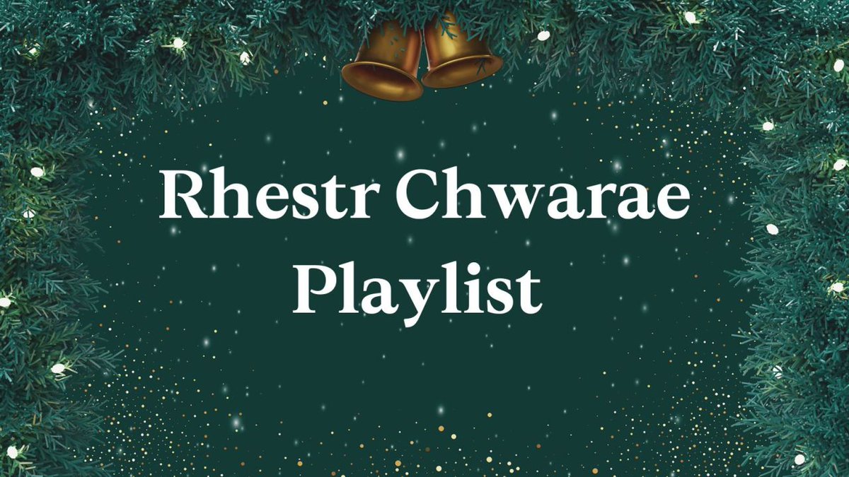 Rhestr chwarae Rhagfyr 🎶🎅 

Enjoy a selection of tracks with a festive feel, from a selection of Welsh artists: open.spotify.com/playlist/1AU1G…