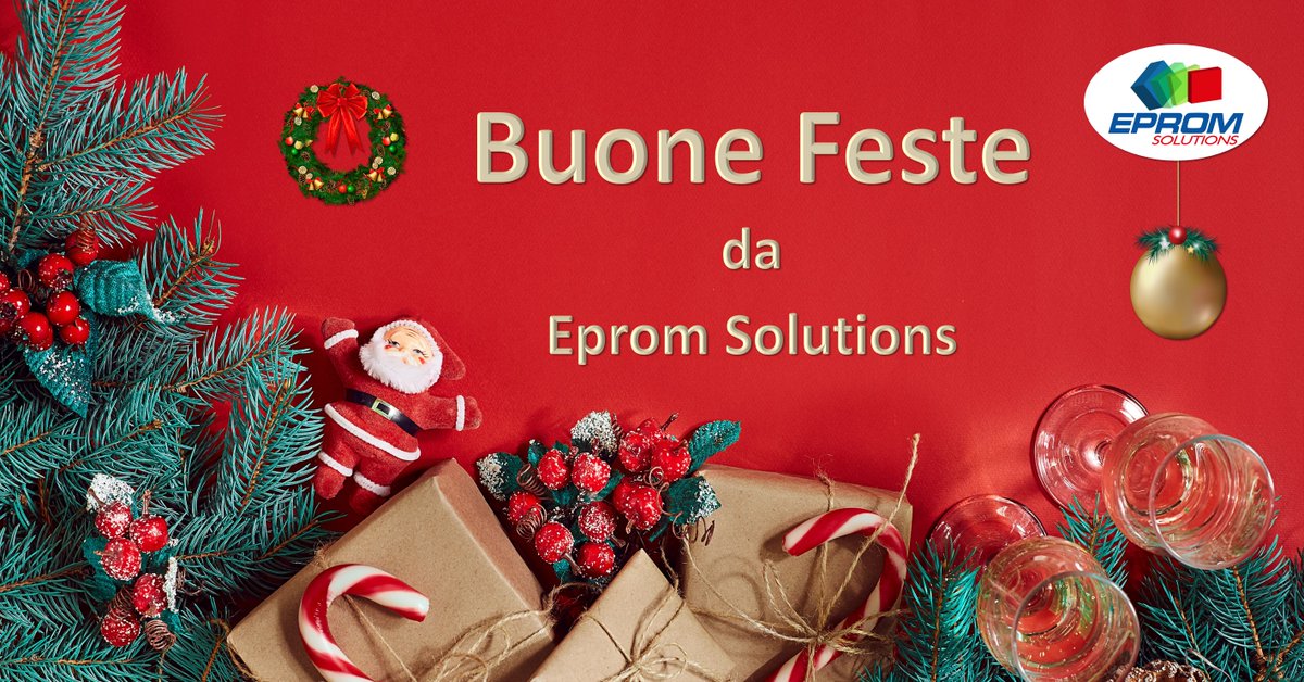 epromsolutions's tweet image. 🎅🏻🎄🍾 Auguriamo a tutti voi un Natale di serenità e un 2025 ricco di soddisfazioni.

🤝🏻🚀✨Vogliamo esprimere la nostra più sincera gratitudine a tutti i nostri Clienti per la loro fiducia, sperando che possa essere il punto di partenza per nuovi e importanti successi condivisi.