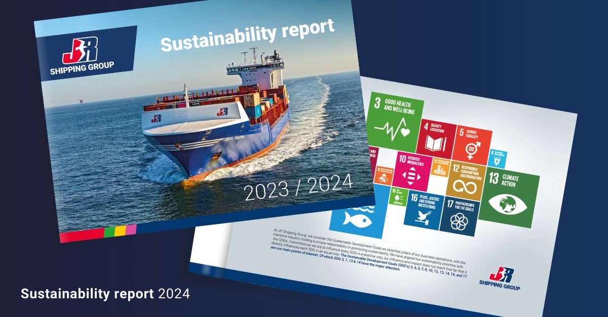 Let's commit together to sustainability in offshore services!

JR Shipping Group, of which SeaZip Offshore Service is part, is proud to announce the publication of their second Sustainability Report.

Download our Sustainability Report 2023 / 2024: seazip.com/news/jr-shippi…