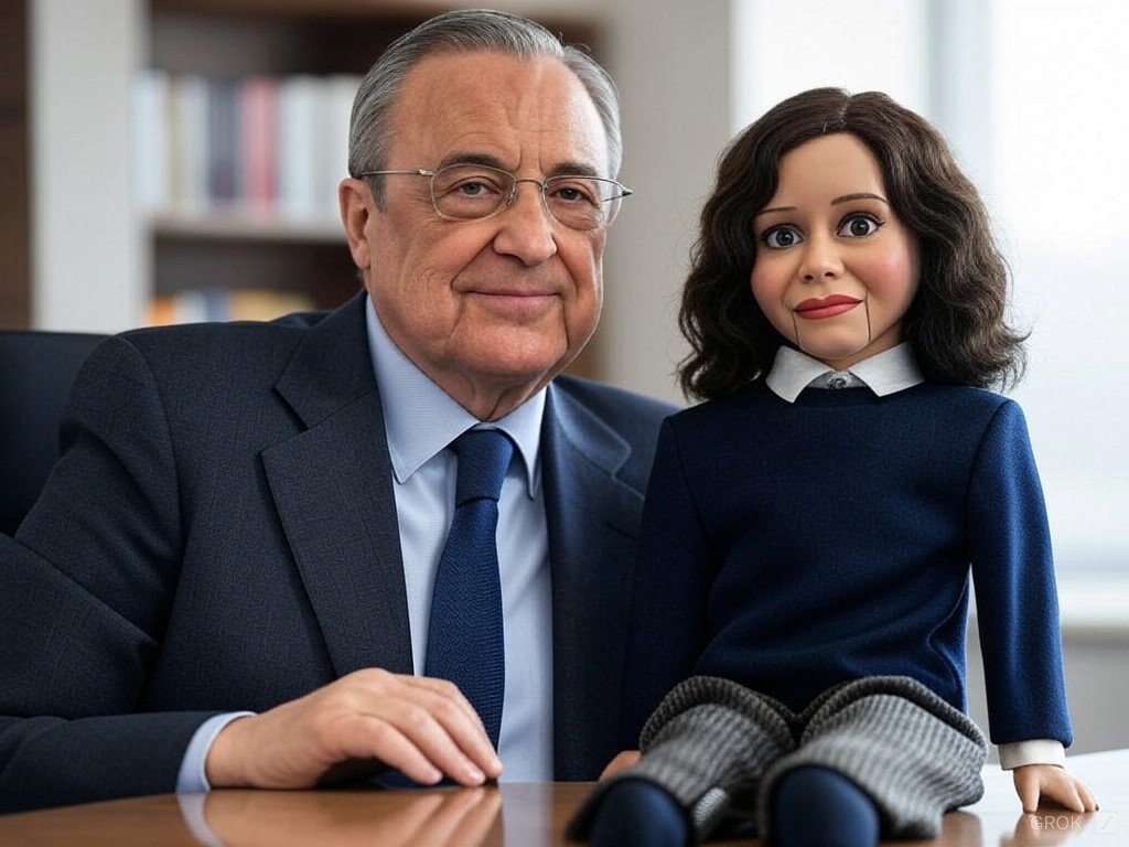 idiazaquso's tweet photo. Estas navidades regala "Ayusina, la muñeca más fina".

La favorita de Florentino y el resto de emprendedores. https://t.co/2hFkF744sq