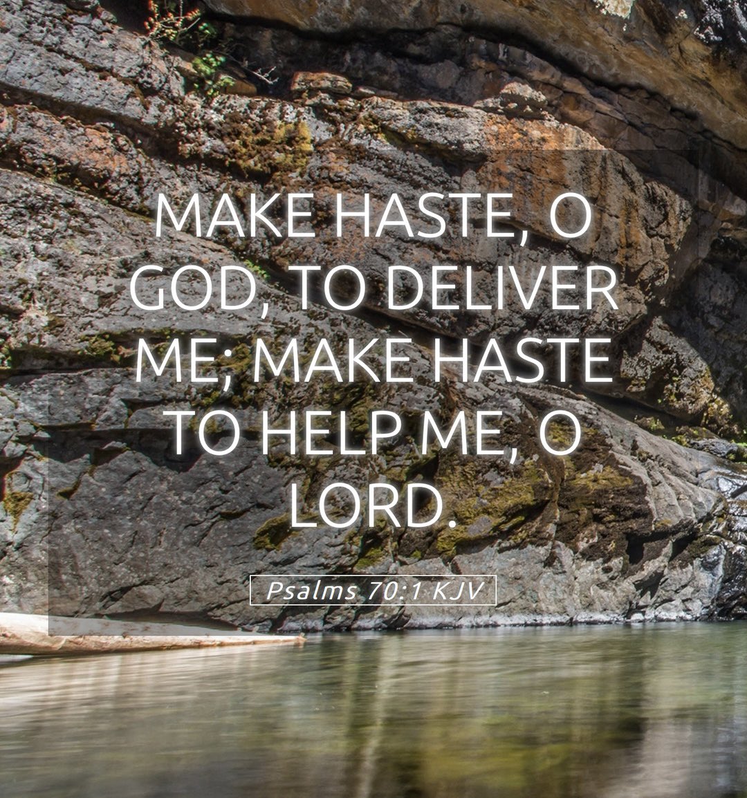 larryjbarker's tweet photo. I am afflicted and needy;
hurry to me, God.
You are my help and my deliverer;
Lord, do not delay.
#Psalm70:5 #SOAP2024 #LoveJesus #ObeyJesus #Pray #BMAGlobal https://t.co/TB8z2x4iLN