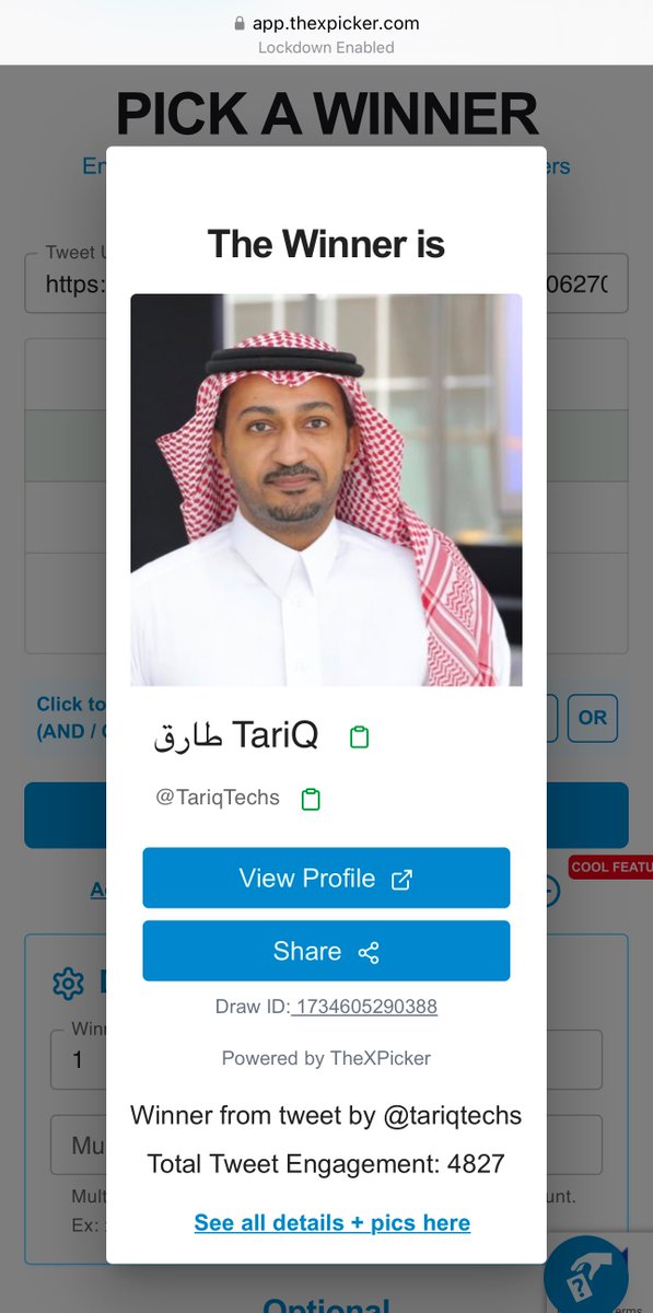 TariqTechs's tweet photo. مبروك لي فزت معي في مسابقتي 🙏🏼😅
🔥🔥🔥🔥🔥🔥🔥🔥
سويت سحب وطلعني أول فائز 😂
لكن طالما إني لازم أقدم السحب لأحد المشاركين سويته ثاني مرة وفازت معنا فاطمة مبروووك يافاطمة @miss_ff00 🎉🎁 جوال مقدم من تكنو https://t.co/BqshZmbmQa