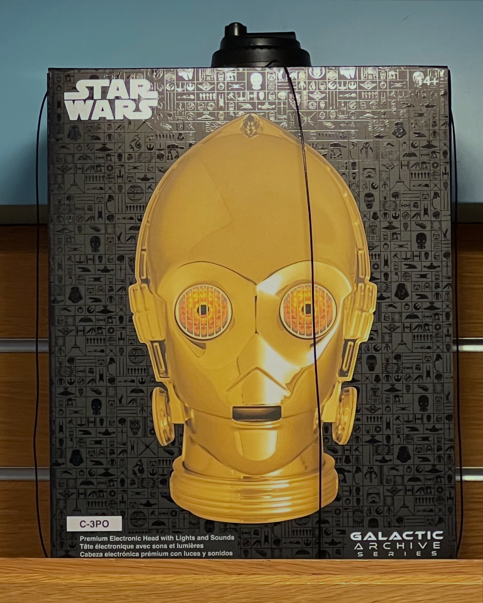 C-3PO プレミアムエレクトロニックヘッド スターウォーズ ヘッド C-3PO プレミアムエレクトロニックヘッド スターウォーズ ヘッド