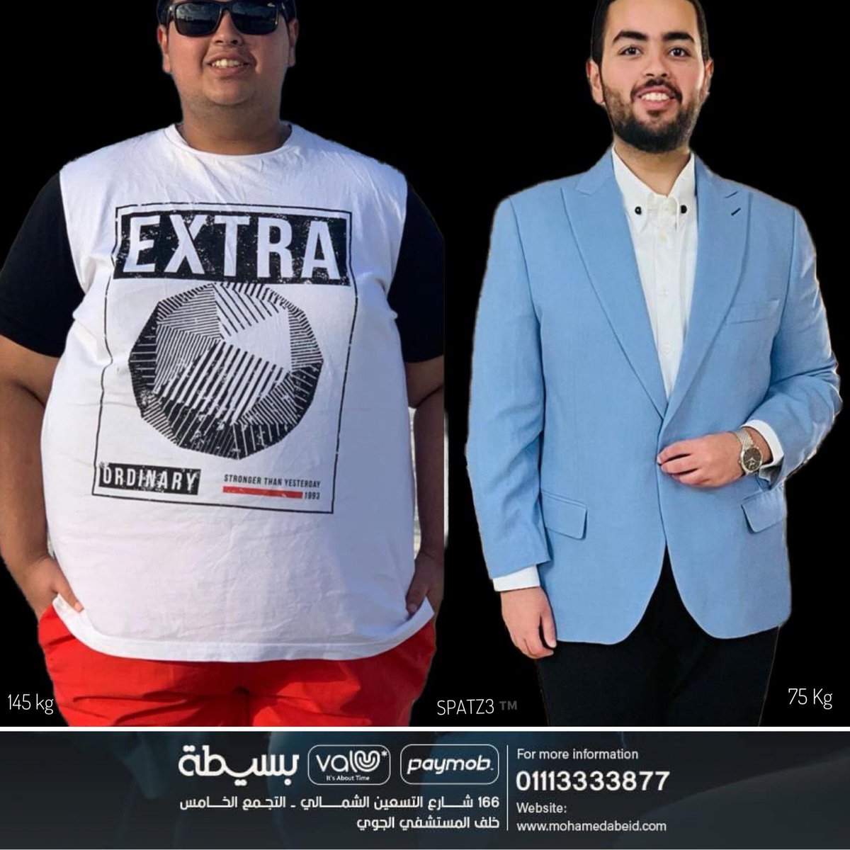 MohamedAbeid's tweet image. 100% Excess #WeightLoss !!
#SPATZ3
#Obesity 👋👋