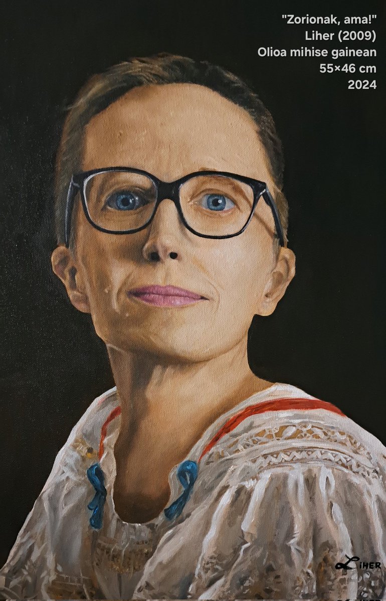 Gaur 50 urte bete ditut, eta Liher semeak opari zoragarri hau egin dit 🎨 🫶
Enaitzek, txokolatezko eta glutenik gabeko pastel goxo-goxoa 🍰 😋