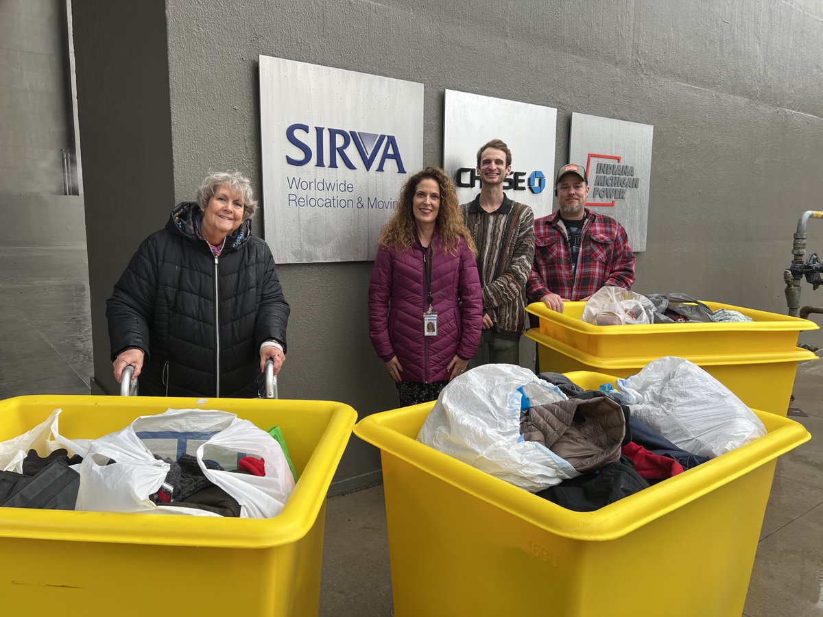 Thank you to SIRVA for hosting a donation drive and collecting needed items for those we serve. Partnerships like this allow us to continue serving the least of these. God bless!