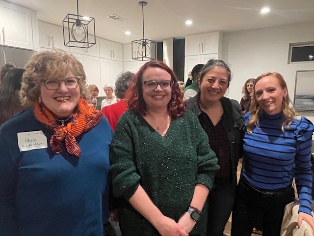 Impact_ATX's tweet photo. Oh, what fun it is to celebrate! Board and Committee Cabinet members gathered last week to sip and nibble while enjoying the friendships built within our #givingcircle. https://t.co/RD8XvnHxh5 https://t.co/wwvZR6eH40
