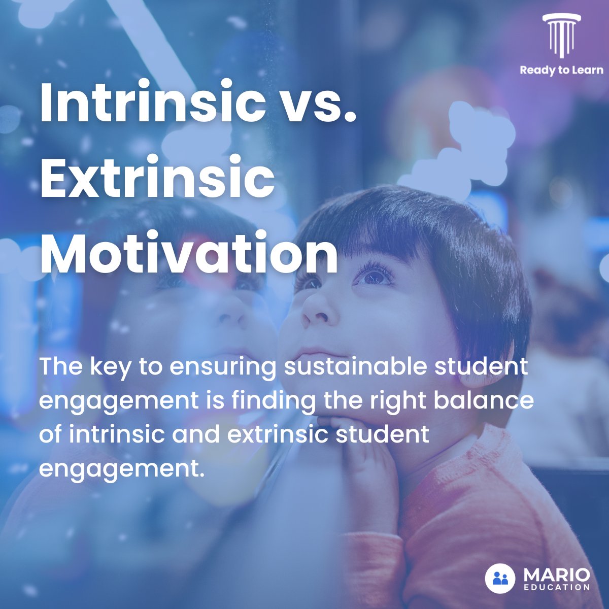 Help your students find the right balance between extrinsic and intrinsic motivation to sustainably engage them. Extrinsic motivation can help young students gain experience that later inspire intrinsic drive. Learn more at weareteachers.com/understanding-… #MotivationMatters #ReadyToLearn