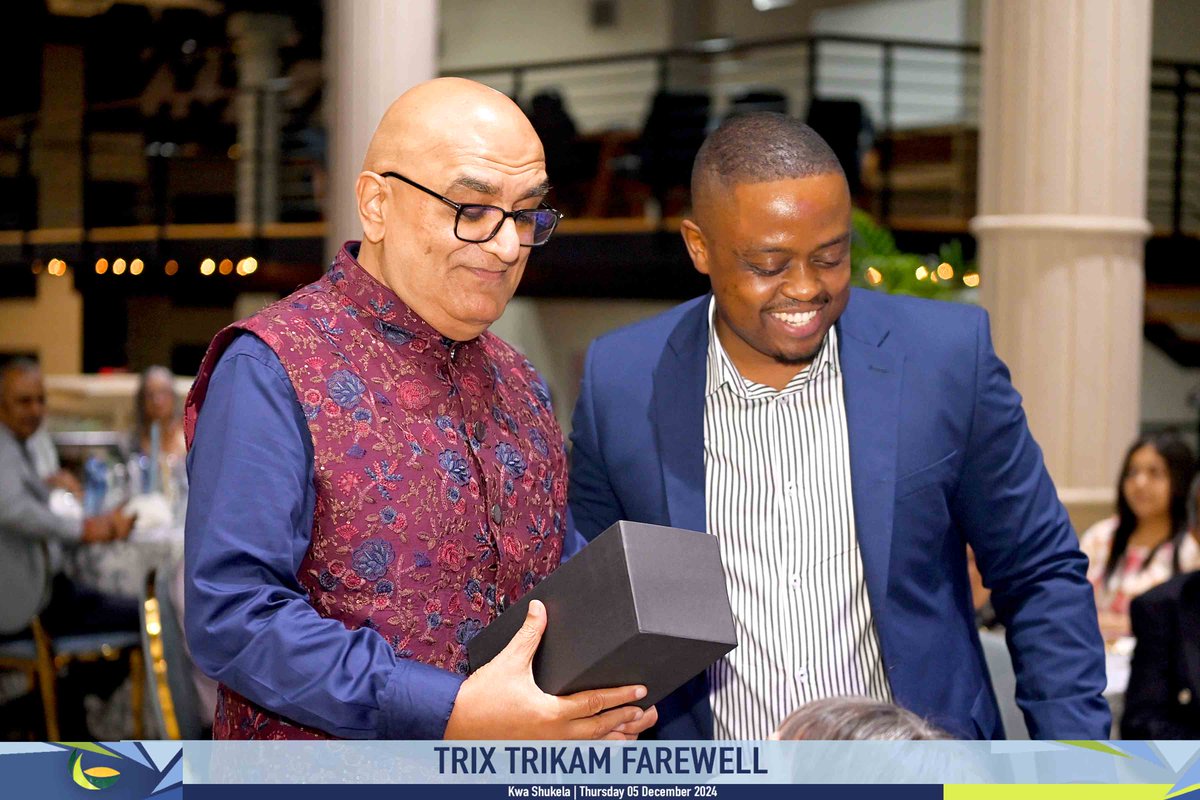Congratulations to Trix Trikam on receiving the prestigious 2nd Plinio Nastari ISO Sugar Excellence Award! This well-deserved recognition honours his remarkable 43-year career with the South African Sugar Association (SASA). As he retires, Trix leaves behind an unmatched legacy..