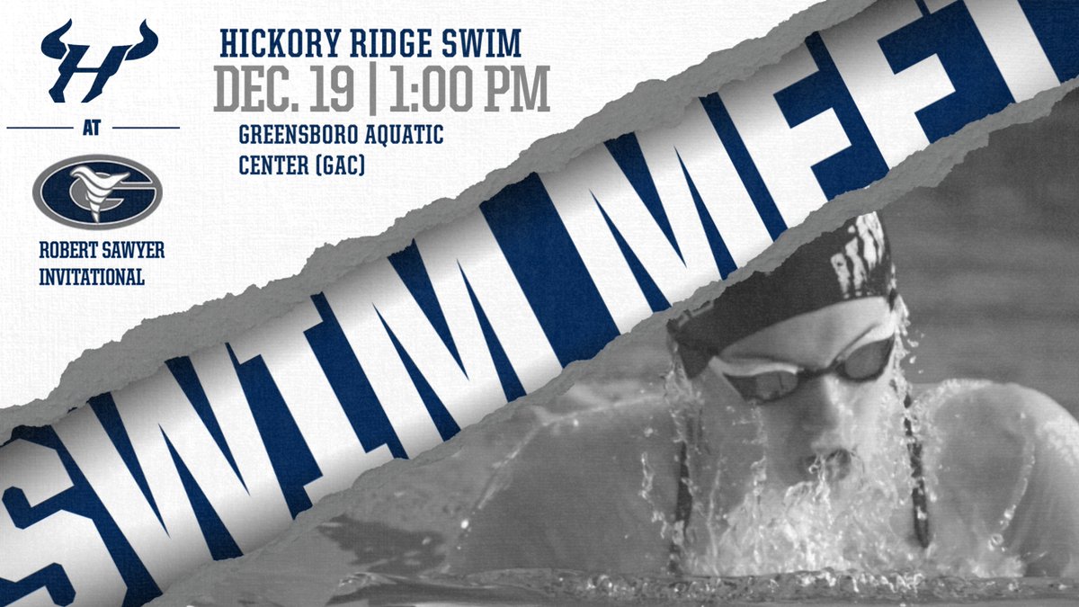 It's meet day!!! The Ragin' Bulls travel up to the Greensboro Aquatic Center (GAC) to participate in the 13th Annual Robert Sawyer Invitational, facing off against over 20 teams, many of which the team wouldn't compete against during the regular season! 

Meet Starts at 1:00pm!