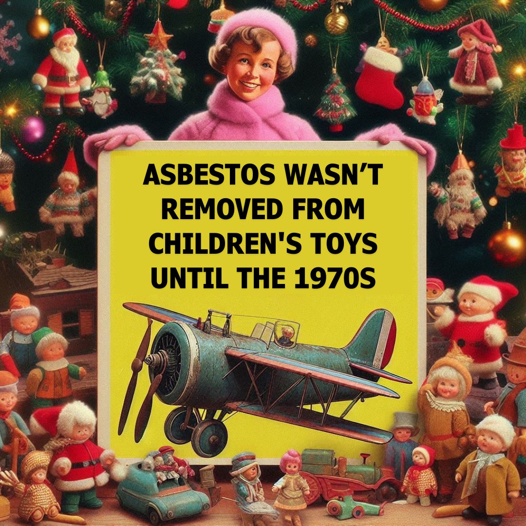 Oracle_Asbestos's tweet image. This holiday season, as we gather with loved ones, let’s also remember to prioritise safety. Although asbestos no longer remains in toys, it can still be present in other areas of your home or workplace. Ensure your space is as safe as it can be 👇
📞 0844 243 5731
#Asbestos