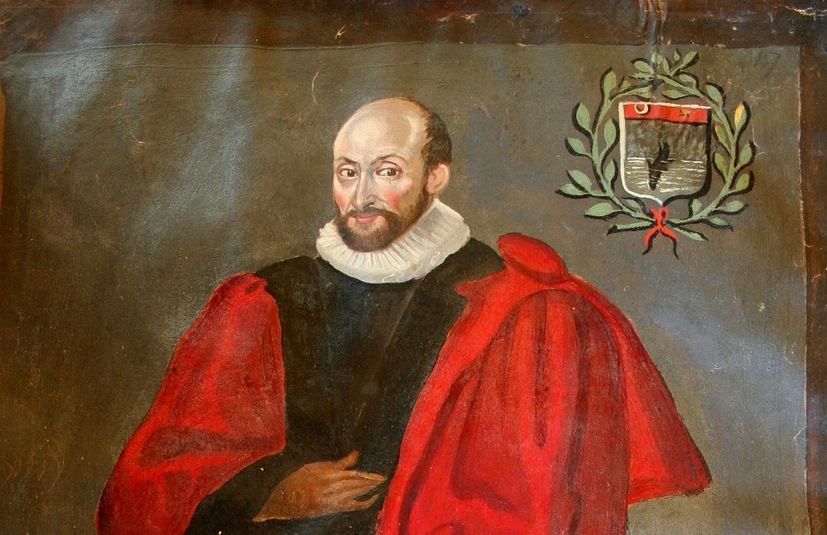 #LesArmoiriesDuVendredi
🛡Armoiries de Jean Despuech, ancien procureur au Présidial, bourgeois et 3e consul de la Ville de <a href="/montpellier_/">Ville de Montpellier</a> en 1620.
BB354