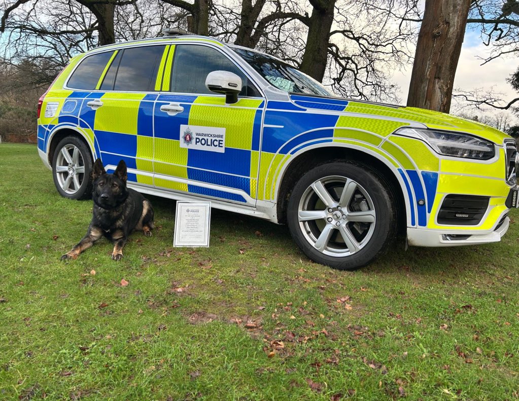 Warwickshire Police Dog Section tweet media