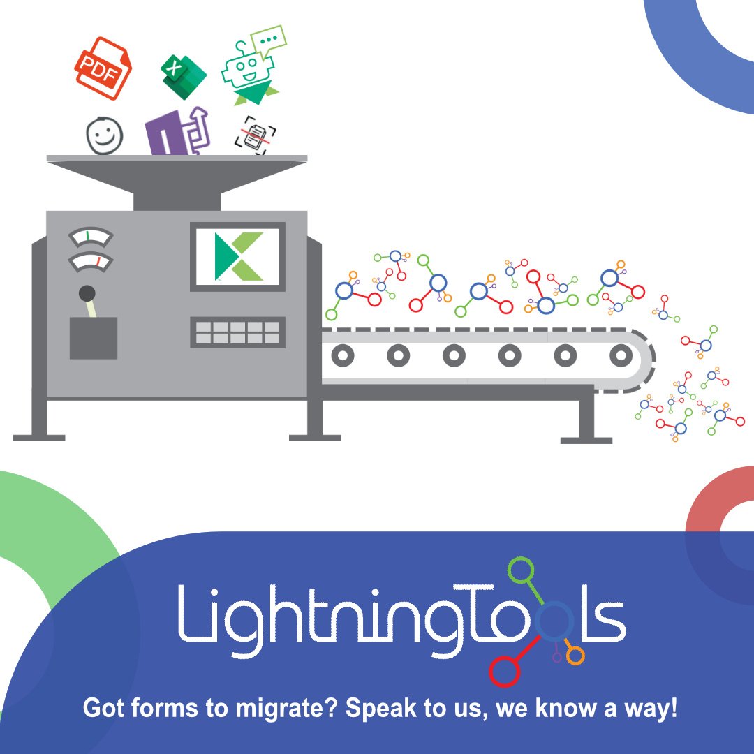 Lightning Tools (@lightningtools) on Twitter photo Transform legacy forms into #SharePoint with the Form Migrator! Migrate from #InfoPath, #PDF, #Excel, .jpeg and more, in minutes. The new form is editable with Lightning Forms, and published into modern SharePoint! #FormMigrator #SharePointonline #M365
hubs.ly/Q03090YG0 Transform legacy forms into #SharePoint with the Form Migrator! Migrate from #InfoPath, #PDF, #Excel, .jpeg and more, in minutes. The new form is editable with Lightning Forms, and published into modern SharePoint! #FormMigrator #SharePointonline #M365
hubs.ly/Q03090YG0