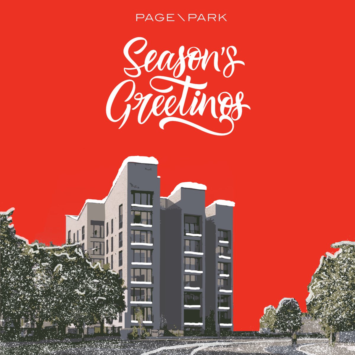 Season’s Greetings from everyone at Page\Park. Our studios in Glasgow &amp; Leeds are closed from the 20th December to the 6th January. We look forward to working with all our amazing friends, clients &amp; collaborators again in 2025.☃️