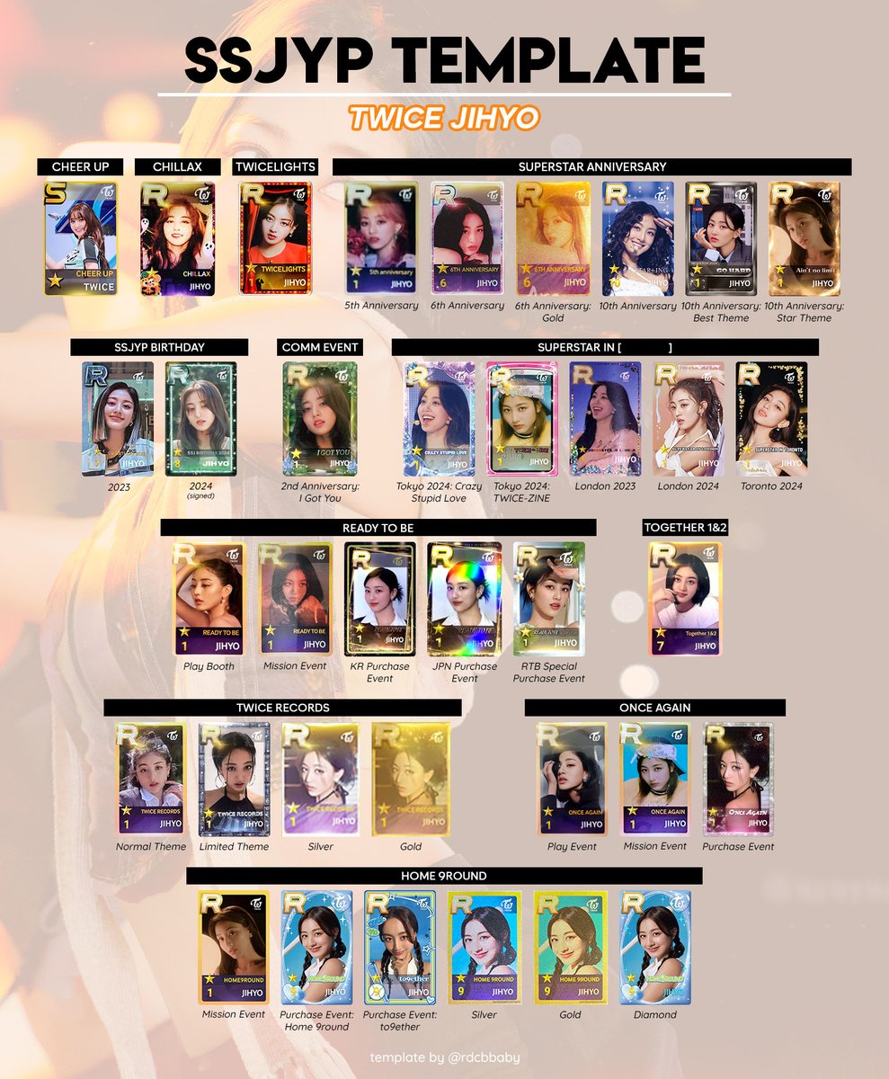 SSJYP TWICE ジヒョ 3rd Anniversary トレカ rdcb || have a mohyoful day on X: 