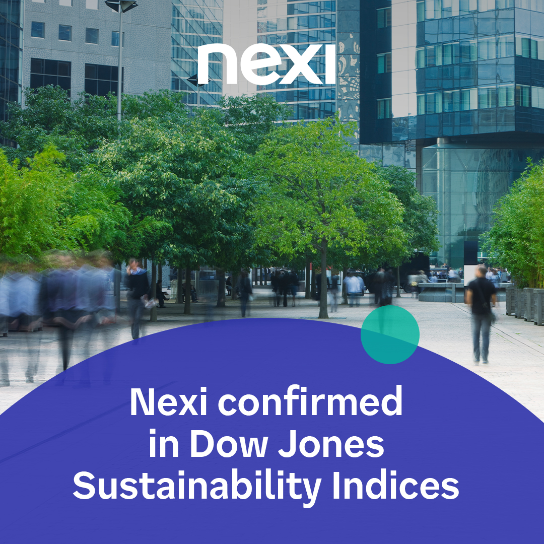 Nexi is proud to be reconfirmed in the 2024 Dow Jones Sustainability World &amp; Europe Indices, ranking in the top 1% of Financial Services &amp; Capital Market companies globally.

Find out more: nexigroup.com/en/media-relat…

#WeAreNexi