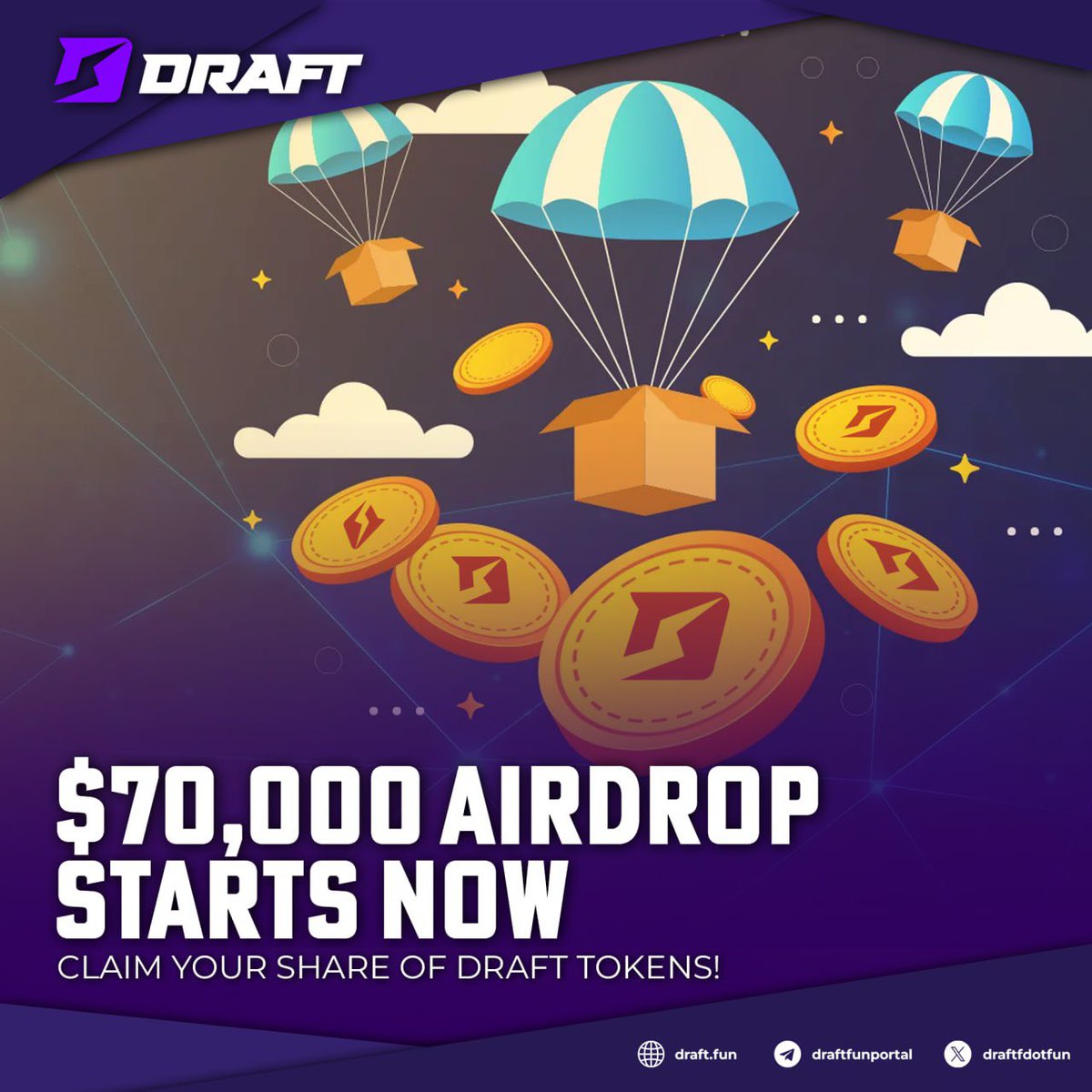 SteefBreed's tweet photo. @AltcoinMiyagi 100x play? Sounds great, but why stop there when https://t.co/xgiyFLwiQp offers up to 1000x just by predicting MORE/LESS on player stats? 🏀💰 Secure your future one prop at a time. Bonus: our $70K Airdrop is live. Play to earn: https://t.co/qoXftJNgeO 😏 #Draftfun https://t.co/ptuohYh07n