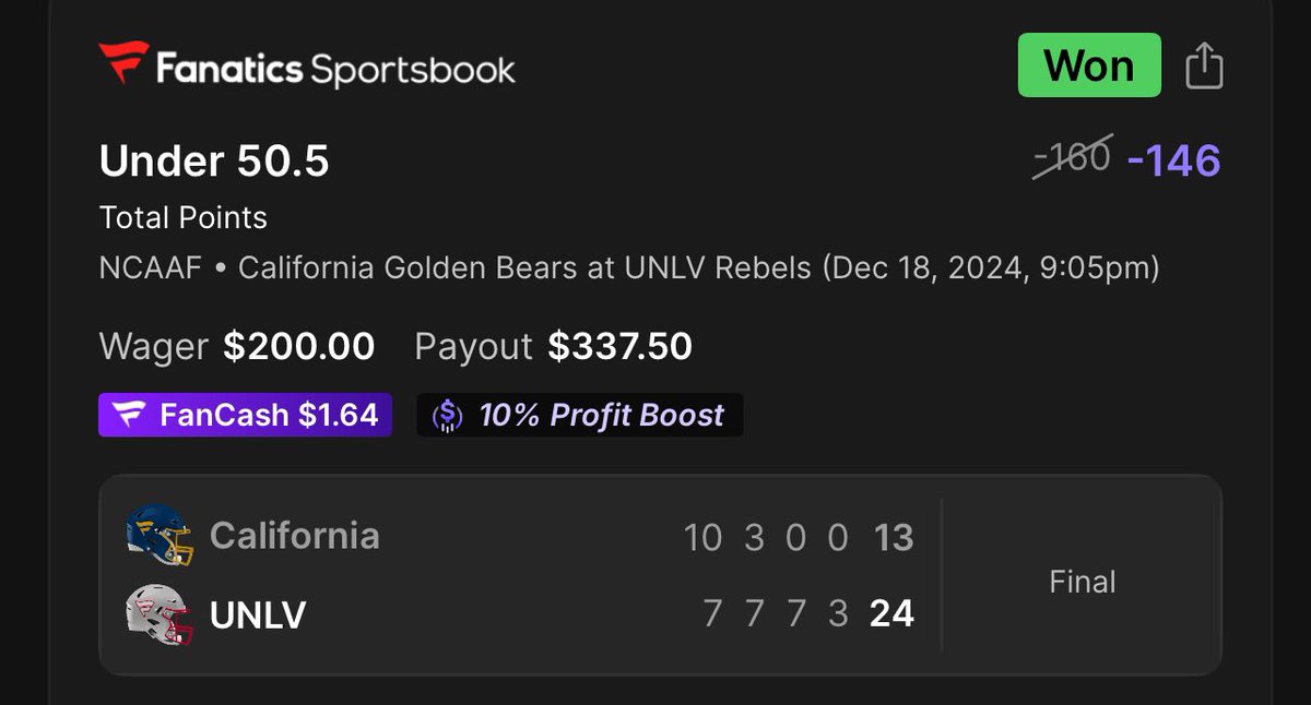 this was free ✅ 

#GamblingX