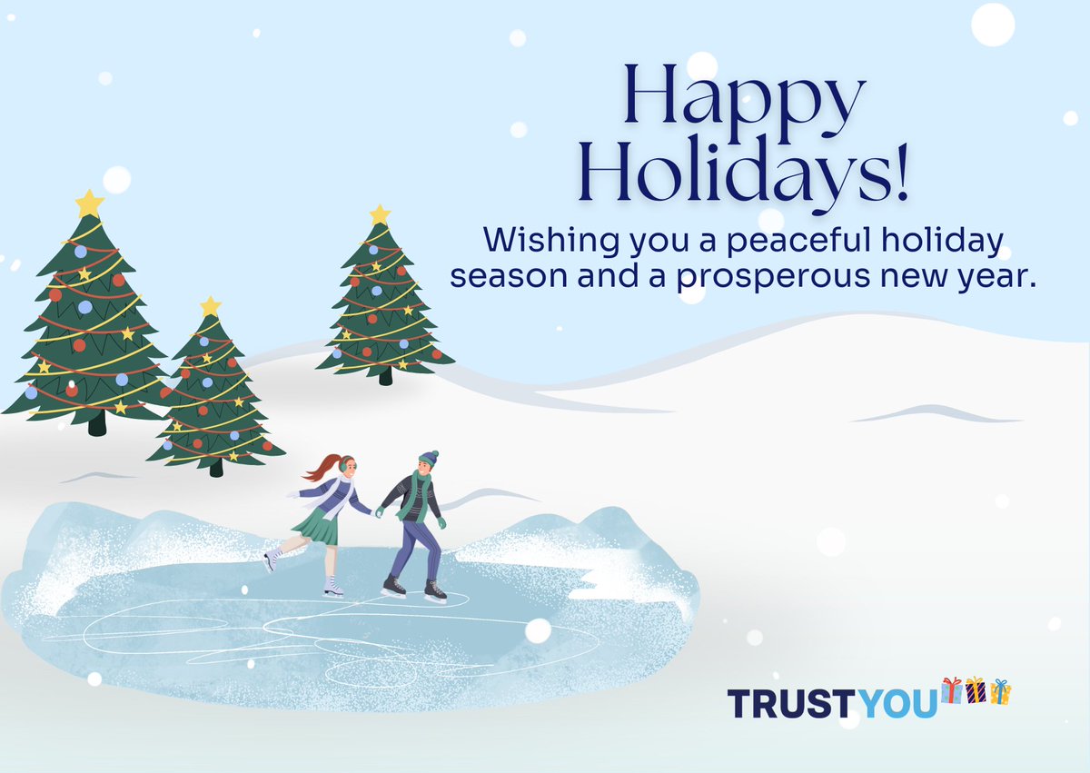 🌟 The TrustYou team wishes you Happy Holidays! 🌟

As the year comes to an end, we want to take a moment to express our gratitude for your support, partnership, and trust. 🫶 

#HappyHolidays #TrustYouHolidays #HolidaySeason #TrustYou #TrustYouTeam