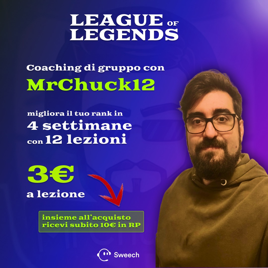 Sweech - Coaching di Videogiochi tweet media