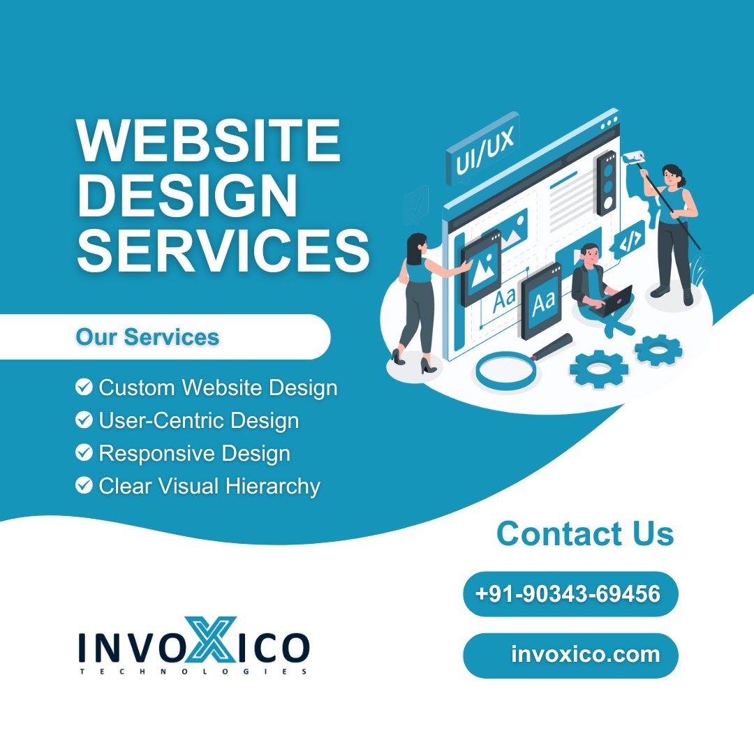 invoxicotech's tweet photo. Drive Results with Professional UI-UX Design
At Invoxico, we specialize in designing intuitive user interfaces that enhance digital usability and accessibility.
Our Web Design Services: https://t.co/RskpVLsbtg
#ui #ux #webdesign #userexperience #userinterface #invoxico https://t.co/jzr9e7N936