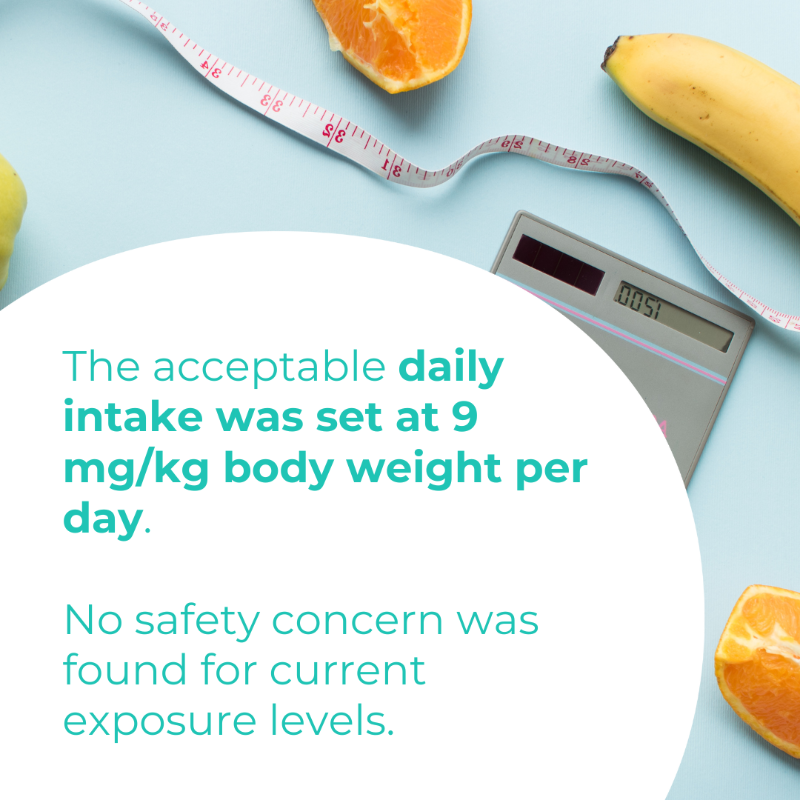 EFSA_EU's tweet photo. #DYK❓ Saccharin is safe for human consumption, and its Acceptable Daily Intake (ADI) has increased from 5 to 9 mg/kg of body weight! 

Our plain language summary explains the science in simple terms—check it out here ⤵️ 

https://t.co/h7m6y9wM81 

#FoodAdditives #sweeteners
