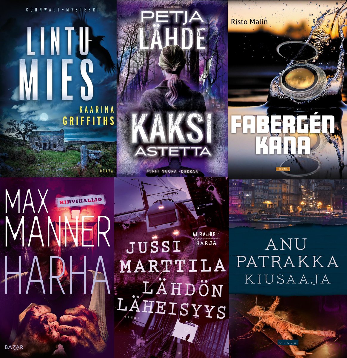 Vuoden johtolanka 2025 -ehdokaskirjoja on kuusi. Voittaja ratkeaa 4.2.2025. Ehdokkaat esitellään Ruumiin kulttuuri -lehdessä 4/24 ja seuran nettisivuilla dekkariseura.fi sekä seuran Facebook-sivulla. #Dekkariseura #dekkarit #Vuodenjohtolanka