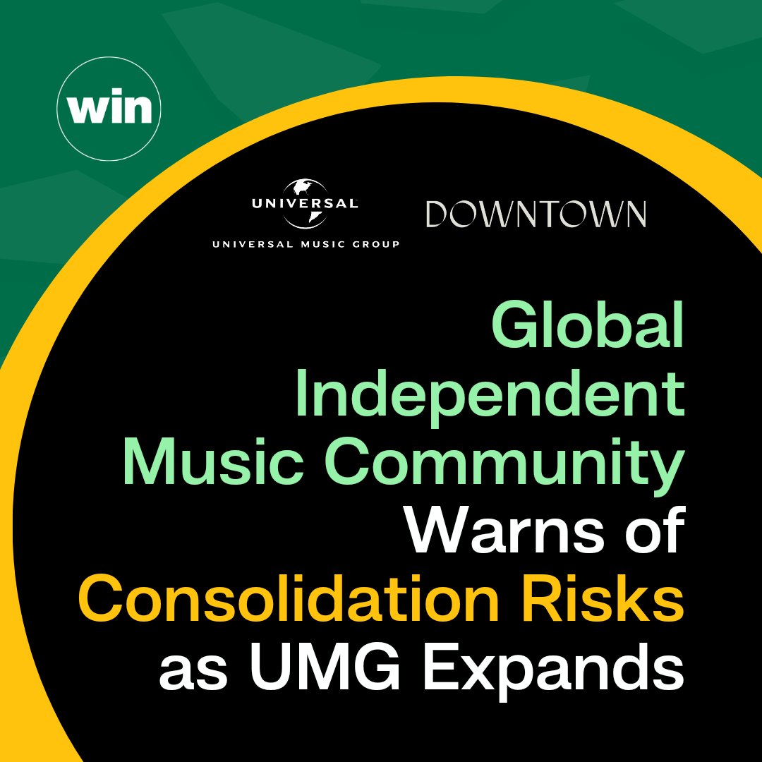 UMG trying to present Virgin Music’s acquisition of Downtown as an investment in the independent ecosystem is fooling no one. This is wealth extraction from the independents, another step in UMG’s relentless path to dominance and stifling competition. (1/2)