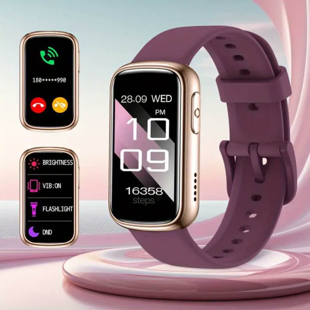 DitCompany's tweet image. GWELAND Smart Watch Men &amp;amp; Women, Glitter Embellished, 3.73cm Display, IP68, 100+Sports Modes, Sleep &amp;amp; Body Temp Tracking 
#idealgift #smart #watch #wearable #portable #technology #gadgets #affordable #business #uae