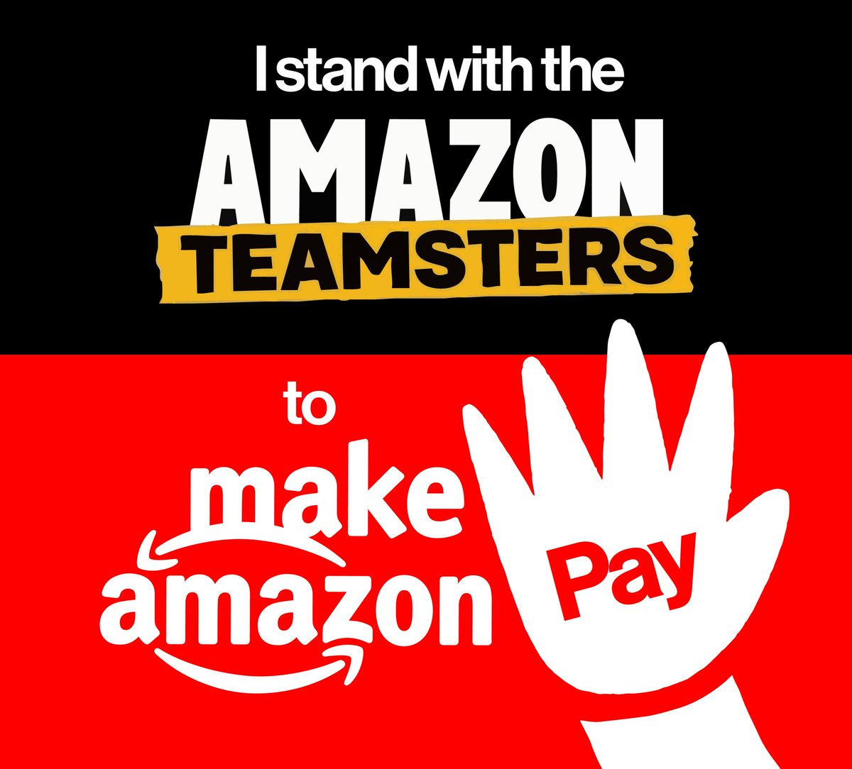 🇺🇸<a href="/Teamsters/">Teamsters</a> at Amazon facilities across the US are on strike and demanding their employer recognize their union. Amazon, it’s time to obey the law and negotiate with <a href="/amazonteamsters/">Amazon Teamsters</a>. #MakeAmazonPay