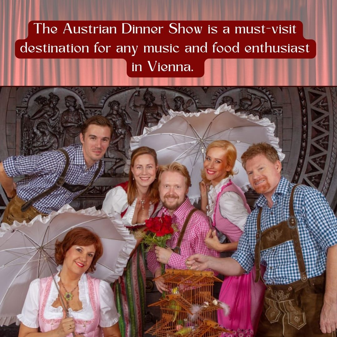 bettervacation_'s tweet photo. Experience a feast for both the taste buds and ears at the Austrian Dinner Show! 🎶🍽️

#AustrianDinnerShow #CulinaryDelight #LiveMusic #TheBetterVacation #TravelwithTheBetterVacation https://t.co/aNyjcjrX3V