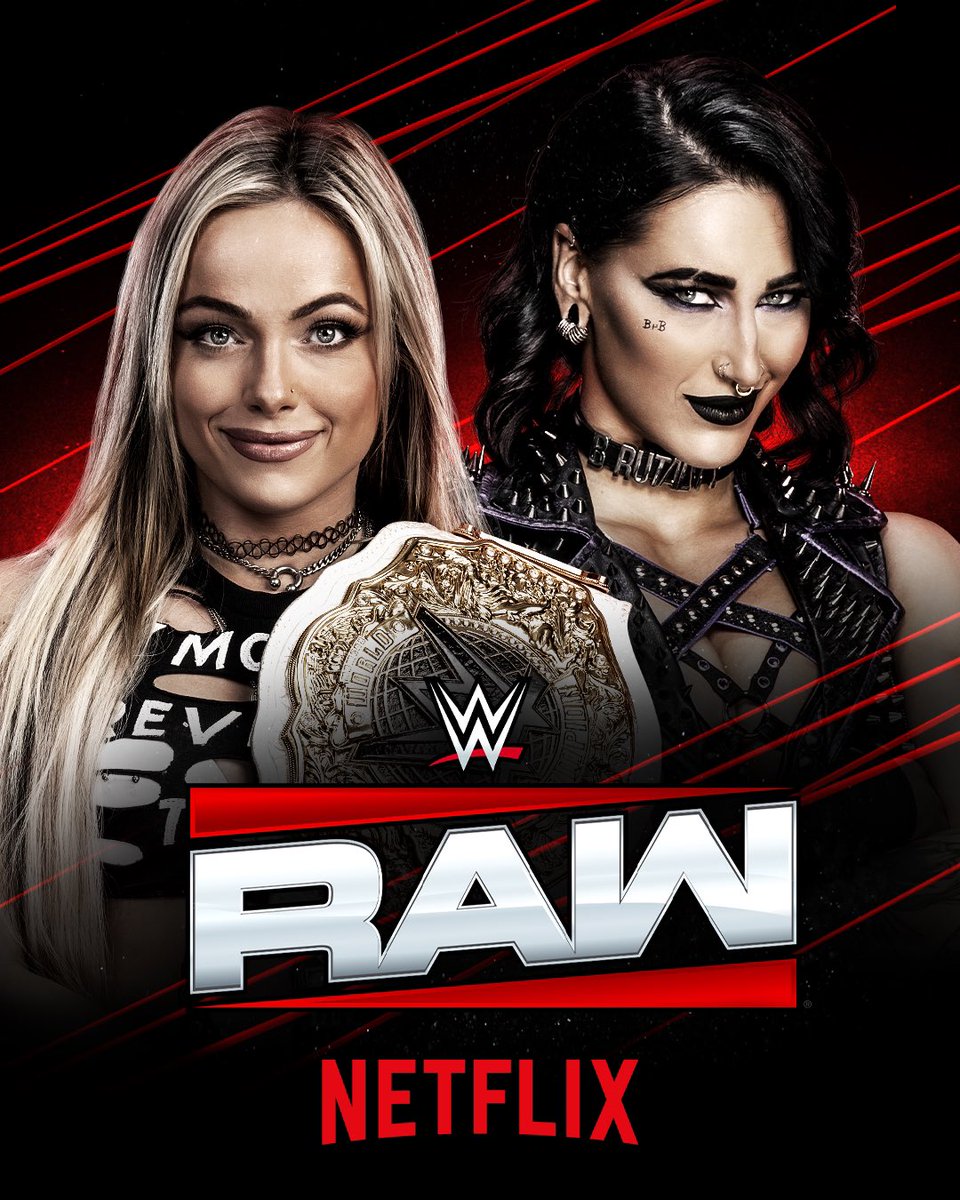 WWE UK (@wweuk) on Twitter photo Are you Team <a href="/YaOnlyLivvOnce/">LIV Morgan</a> OR Team <a href="/RheaRipley_WWE/">RheaRipley_WWE</a>?!
The Women’s World Championship is on the line for the first #WWERaw of 2025, airing LIVE on January 6th at 1 am on <a href="/NetflixUK/">Netflix UK & Ireland</a>. Are you Team <a href="/YaOnlyLivvOnce/">LIV Morgan</a> OR Team <a href="/RheaRipley_WWE/">RheaRipley_WWE</a>?!
The Women’s World Championship is on the line for the first #WWERaw of 2025, airing LIVE on January 6th at 1 am on <a href="/NetflixUK/">Netflix UK & Ireland</a>.