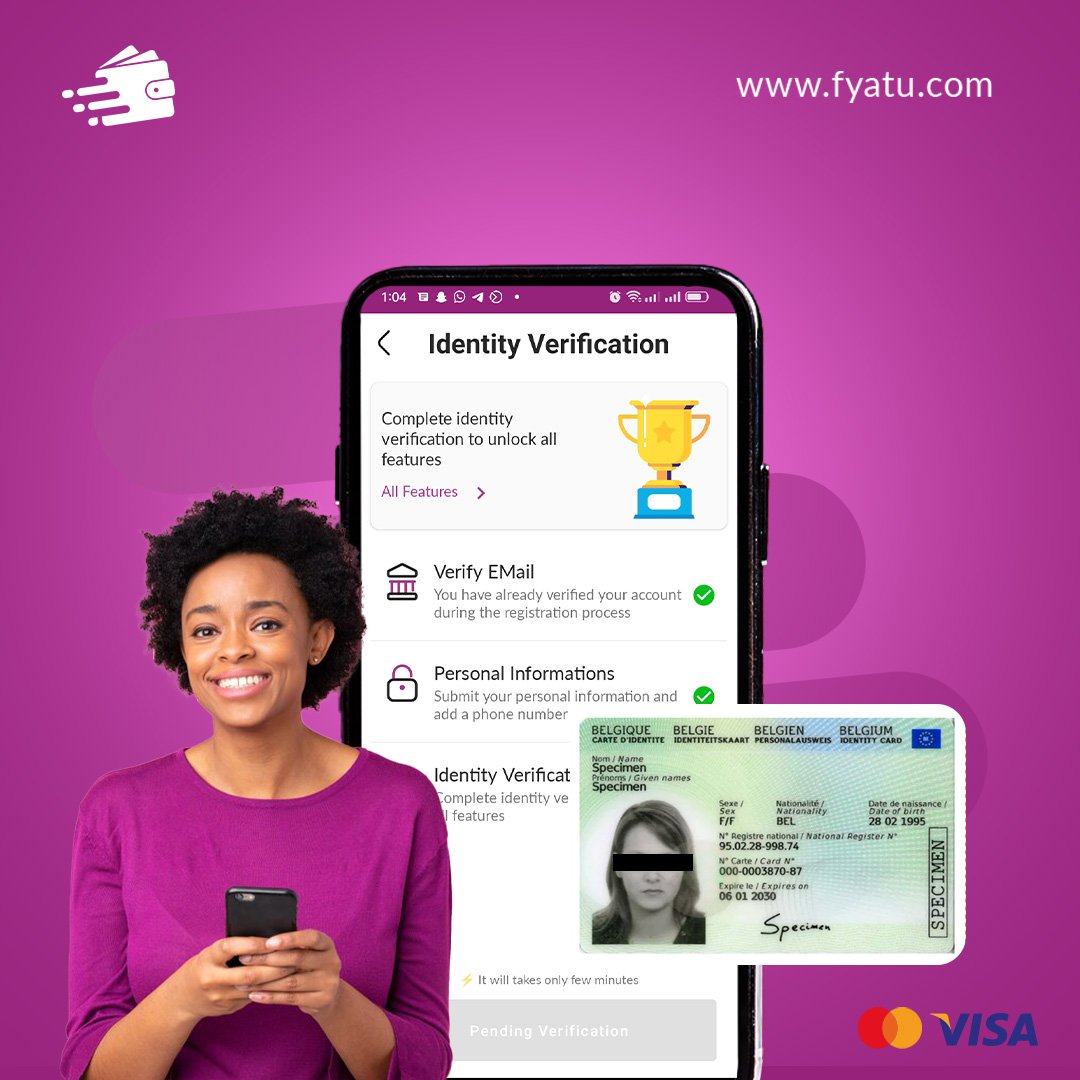 Votre compte, votre sécurité ! 🔒

Vérifiez votre KYC dès aujourd'hui pour profiter de transactions fluides et d'avantages exclusifs sur Fyatu. C'est rapide et facile—ne passez pas à côté ! ✅ 

fyatu.com

#VérifiezMaintenant #FyatuSécurisé