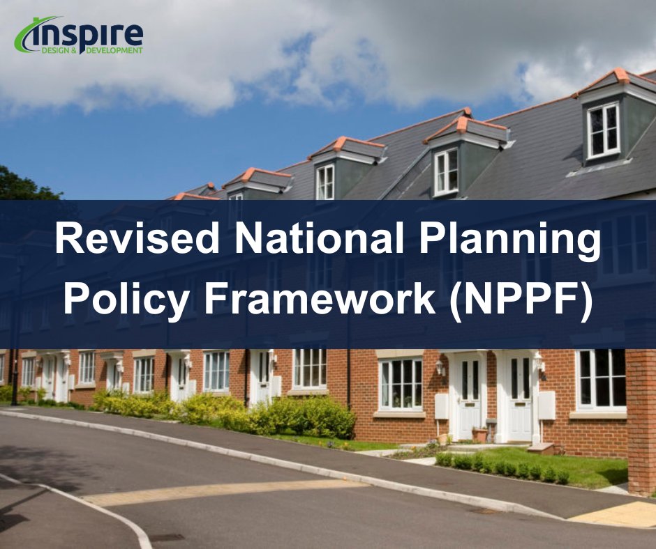 InspirePDLtd's tweet photo. The revised #NPPF has now been published and has been formally adopted this week. A full summary can be found on our website.

https://t.co/0SCCQoyzvm

#NationalPlanningPolicyFramework https://t.co/rKx6mOcoXL