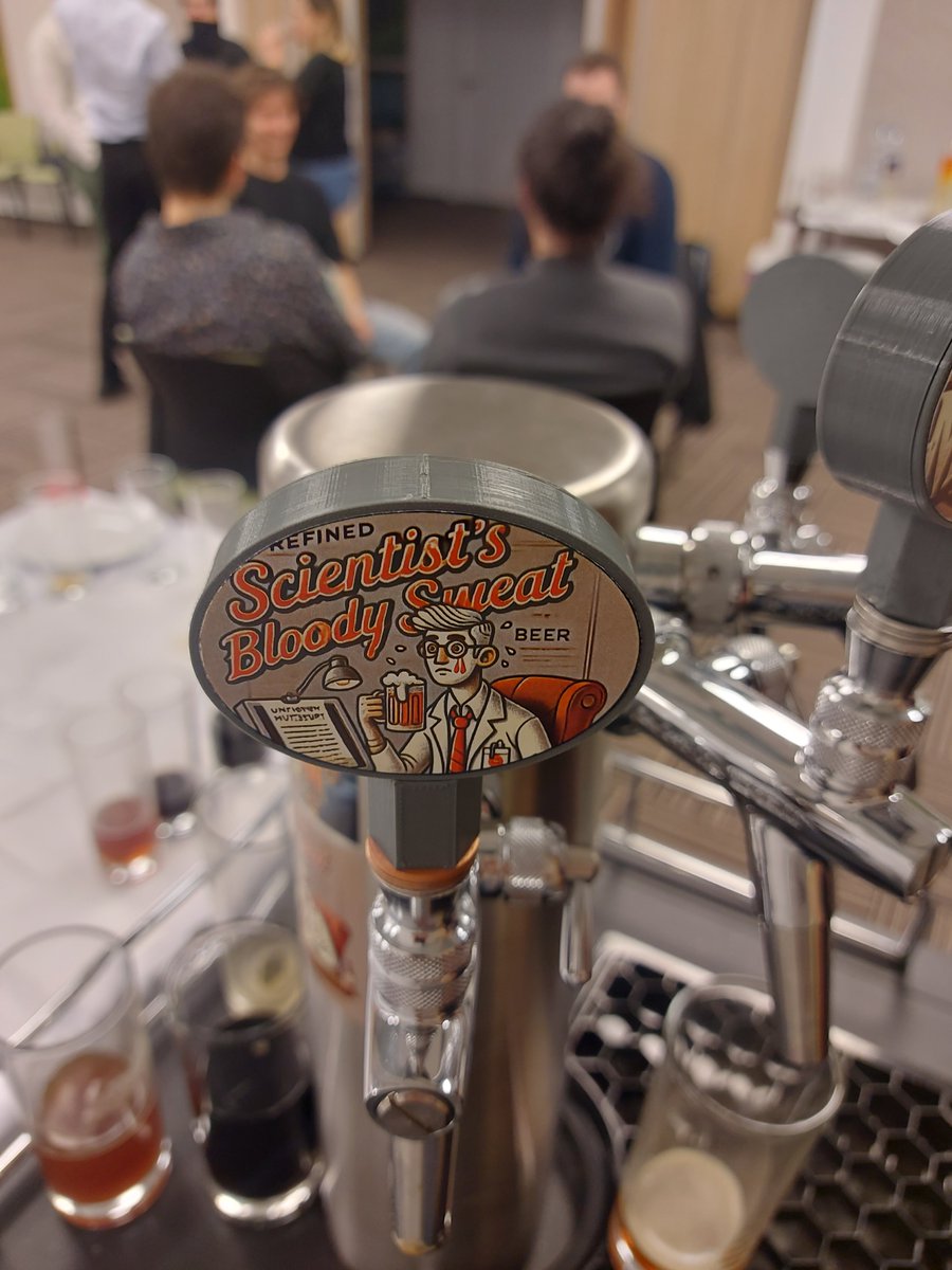 BalintKintsesLab (@kintseslab) on Twitter photo After a year of hard work and breakthrough success, we came together for a festive Christmas party. 🧑🔬🍕<a href="/ApjokGabor/">GáborApjok</a> even brewed our own beer—fittingly named Scientists' Bloody Sweat! 🍻 Cheers to innovation and teamwork!Happy holidays from all of us at the Kintses Lab! 🎅#LabLife After a year of hard work and breakthrough success, we came together for a festive Christmas party. 🧑🔬🍕<a href="/ApjokGabor/">GáborApjok</a> even brewed our own beer—fittingly named Scientists' Bloody Sweat! 🍻 Cheers to innovation and teamwork!Happy holidays from all of us at the Kintses Lab! 🎅#LabLife