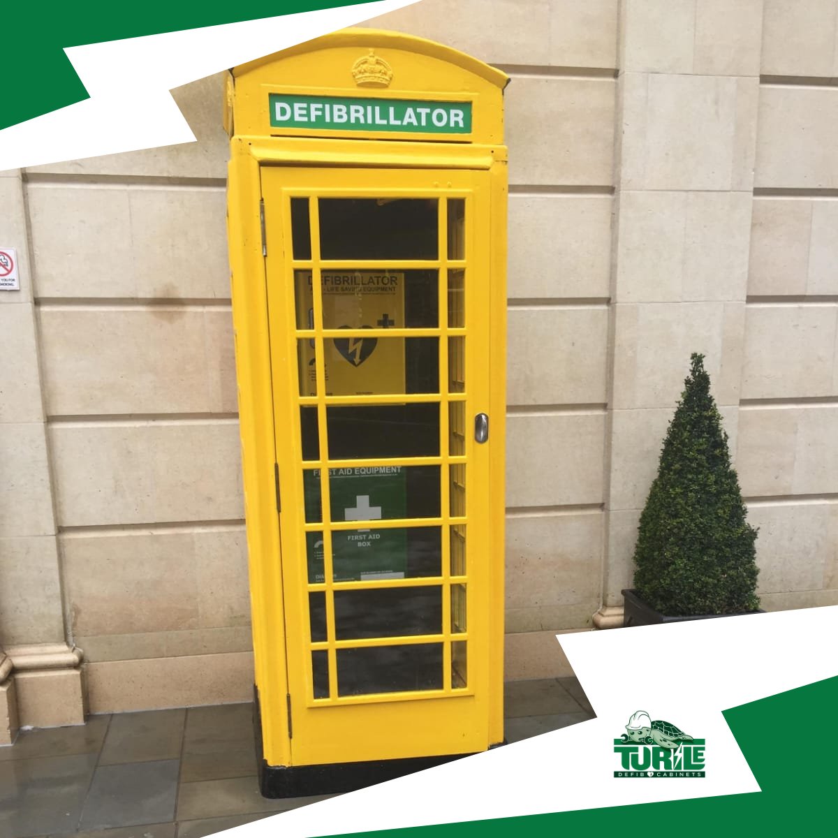 TurtleMedical's tweet photo. 🎂 The 💯 year anniversary of the iconic #redphonebox was celebrated this year &amp; we’ve manufactured numerous lifesaving #communitydefib cabinets ☎️❤️

#Publicbodies &amp; #UKcharities can adopt @bt_uk red phone boxes to change their use

#AdoptAKiosk 👉 https://t.co/EMTFW5dtDN https://t.co/AjNsbbdqz1