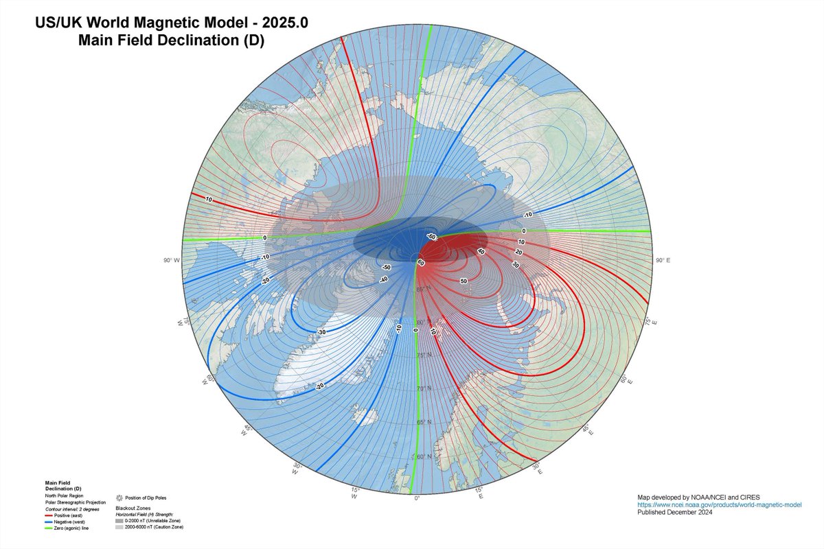 Nuevo Modelo Magnético Mundial (World Magnetic Model (WMM))
ncei.noaa.gov/products/world…