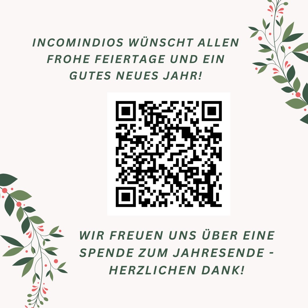 Incomindios's tweet image. 🙏Danke für Ihre wertvolle Unterstützung - das ganze Jahr hindurch und insbesondere zum Jahresende!

👉🏽donate.raisenow.io/rgwcb?analytic…