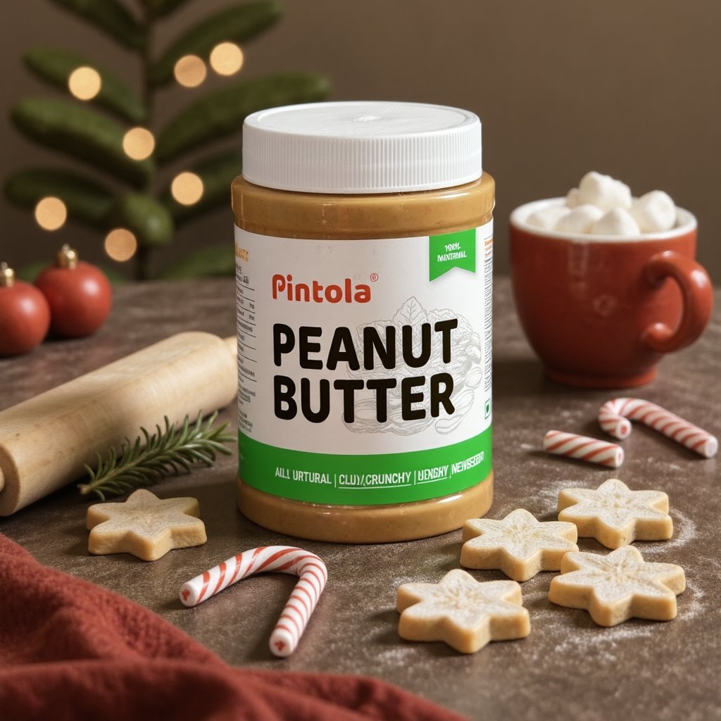 VrishabhKumar1's tweet photo. With Christmas around the corner, I decided to create a stunning AI-powered photoshoot for my favourite peanut butter using @synapshotx! 🎄✨

SynapshotX is redefining product photography, making it easier and smarter for businesses to showcase their products. 📸🚀

Dataset details in the comments 👇